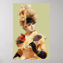Victorian Lady Posters