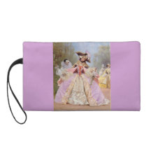 Victorian Masquerade Ball Bagettes Bag Wristlet Clutch