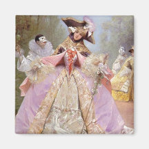 Victorian Masquerade Ball Magnets