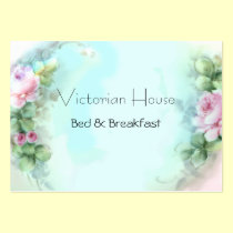 Victorian Pink Roses Business Cards business cards