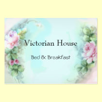 Victorian Pink Roses Business Cards business cards