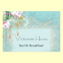 Victorian Pink Roses Business Cards business cards