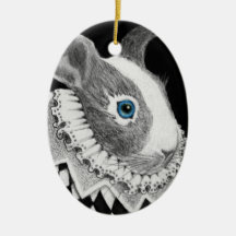 Victorian Rabbit Ornament