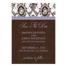 Victorian Romance Save The Date Announcement