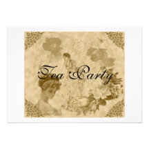 Victorian Tea Party Invitation