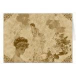 Victorian Themed Note Card