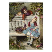 Victorian Valentines Day Card
