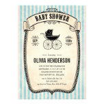 Victorian Vintage Boy Baby Shower Invitations