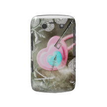Victorian Winter Wonderland for Girls with Heart Case-Mate Blackberry Case