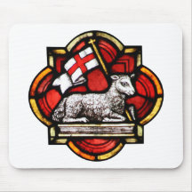 Victorious Lamb Mouse Pad