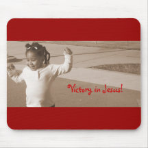 Victory in Jesus! Mouse Pads