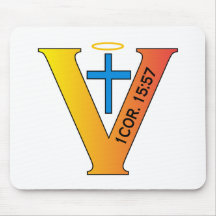 VICTORY IN JESUS MOUSEPAD