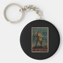 Victory Liberty Loan Keychain