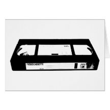 Video Cassette VHS Card