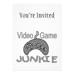 Video Game Junkie Invites