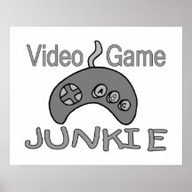Video Game Junkie Print