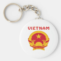Vietnam Coat Of Arms Key Chains