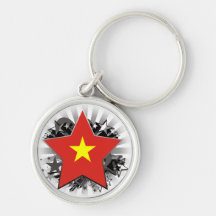 Vietnam Star Key Chain