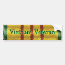 Vietnam Veteran bumper sticker