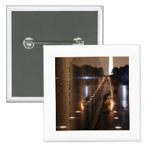 Vietnam Veterans Memorial Wall Photo Button