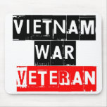 vietnam war veteran mouse pad
