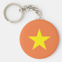 Vietnamese Flag Keychain