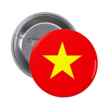 Vietnamese Flag T-shirts and Gifts Buttons