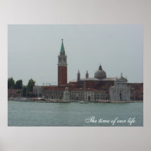 View from Inside Doges Palace, Venice Print