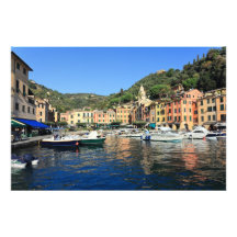view in Portofino Art Photo