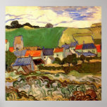 View of Auvers Vincent van Gogh posters