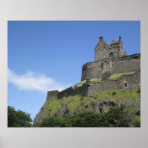 View of Edinburgh Castle, Edinburgh, Scotland, 2 Posters