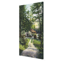 View of Fiddlers Green Stretched Canvas Print