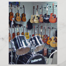 View of Musical instruments Flyers