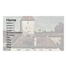 View Of Pirna Pirna From The South Side Business Card