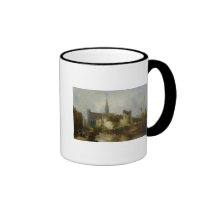 View of the Church of St. Peter, Caen, 1841 mugs