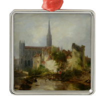 View of the Church of St. Peter, Caen, 1841 ornaments