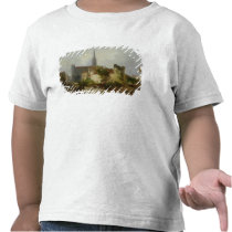View of the Church of St. Peter, Caen, 1841 t-shirts