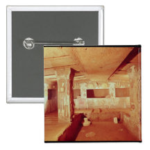 View of the Interior of the Tomb Buttons