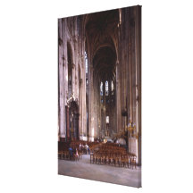 View of the nave, 1578-1637 stretched canvas prints