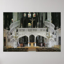 View of the rood-screen, built in 1525-35 posters