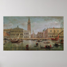View of Venice, 1719 Poster