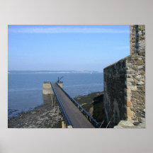 View on the Forth from Blackness Castle, Scotland Posters