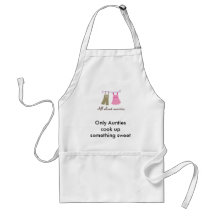 viewlogo.aspx, Only Aunties cook up something s... Apron