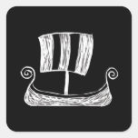 Viking Ship Stickers