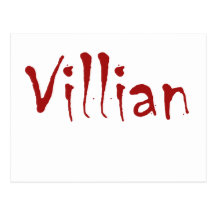 Villian Post Card