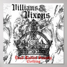 Villians & Vixens Print