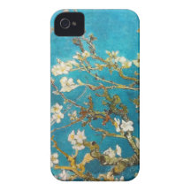 Vincent van Gogh Almond Tree Art iPhone 4 Cover