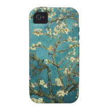 Vincent Van Gogh - Blossoming Almond Tree Blossoms iPhone 4 Case