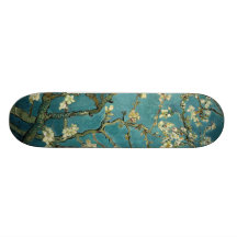 Vincent Van Gogh -  Blossoming Almond Tree Skateboards