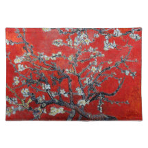 Vincent van Gogh Branches with Almond Blossom Place Mats